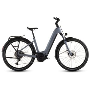 CUBE TOURING HYBRID Pro 800 - Easy Entry - Trekking E-Bike - 2026 - pearlgrey / grey
