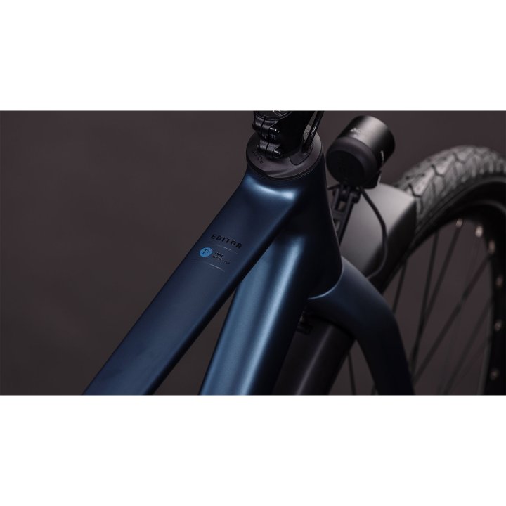 CUBE EDITOR Pro FE - City-Bike - 2026 - mineralblue / chrome – Bild 9