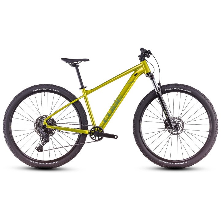 CUBE AIM SLX - Mountainbike - 2025 - 29" - flashlime / juniper – Bild 7