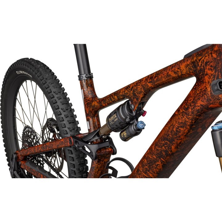 Specialized TURBO LEVO SL PRO - Carbon E-Mountainbike - 2025 - orange tint / cool grey impasto / copper – Bild 2