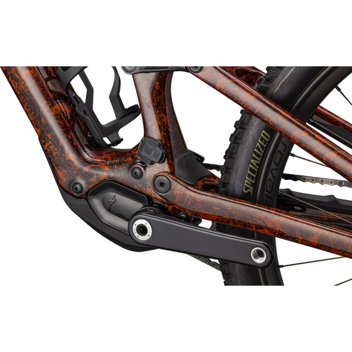 Specialized TURBO LEVO SL PRO - Carbon E-Mountainbike - 2025 - orange tint / cool grey impasto / copper – Bild 4