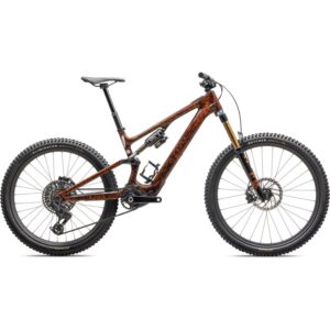 Specialized TURBO LEVO SL PRO - Carbon E-Mountainbike - 2025 - orange tint / cool grey impasto / copper