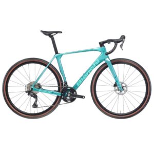 Bianchi IMPULSO COMP - GRX 610 - Carbon Gravel Bike - 2026 - celeste metallic / CK16 full glossy